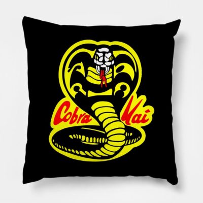 Cobra Kai Throw Pillow Official Cobra Kai Merch