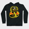 Cobra Kai Strike First Strike Hard Hoodie Official Cobra Kai Merch