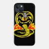 Cobra Kai Strike First Strike Hard Phone Case Official Cobra Kai Merch