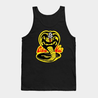 Cobra Kai Strike First Strike Hard Tank Top Official Cobra Kai Merch