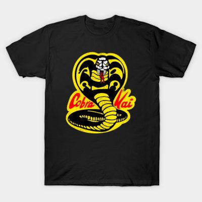 Cobra Kai Strike First Strike Hard T-Shirt Official Cobra Kai Merch