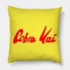 Cobra Kai Red Throw Pillow Official Cobra Kai Merch