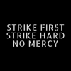 Cobra Kai Quote Strike First Strike Hard No Mercy Tapestry Official Cobra Kai Merch