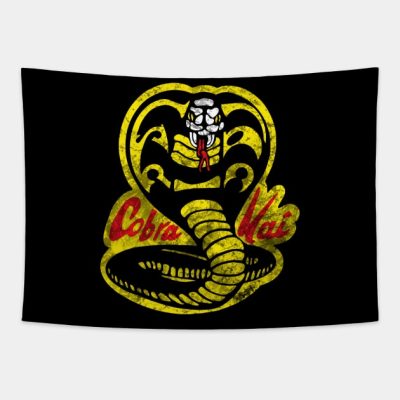 Cobra Kai Vintage Tapestry Official Cobra Kai Merch