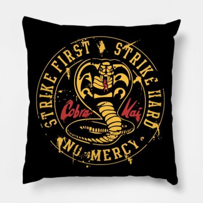 Cobra Kai Throw Pillow Official Cobra Kai Merch