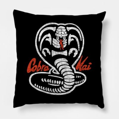 Cobra Kai Throw Pillow Official Cobra Kai Merch