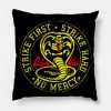 Cobra Kai Version 1 Throw Pillow Official Cobra Kai Merch