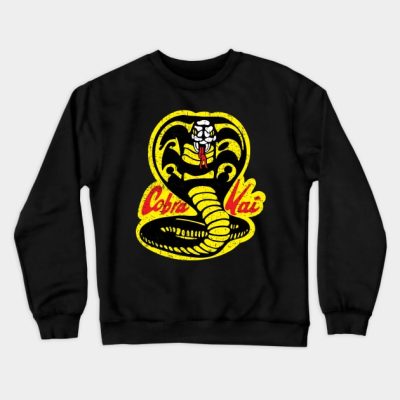 Cobra Kai Uniform Front And Back Crewneck Sweatshirt Official Cobra Kai Merch