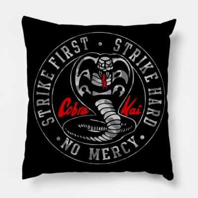 Cobra Kai Throw Pillow Official Cobra Kai Merch