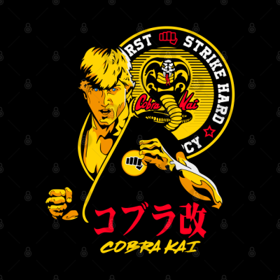 Cobra Kai Throw Pillow Official Cobra Kai Merch