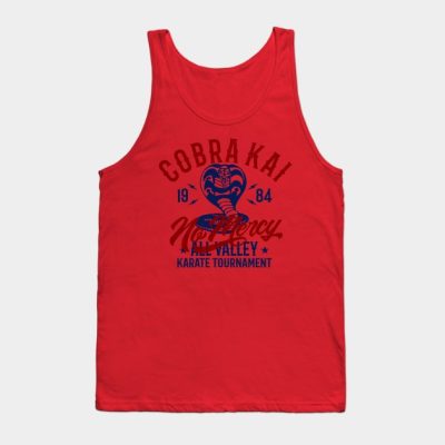 Cobra Karate Tournament Tank Top Official Cobra Kai Merch