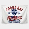 Cobra Karate Tournament Tapestry Official Cobra Kai Merch