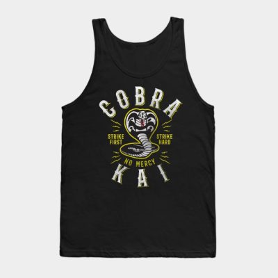 Cobra Kai Vintage Effect Tank Top Official Cobra Kai Merch