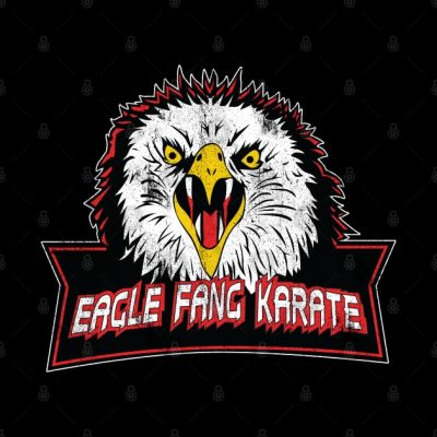 Cobra Kai Eagle Fang Karate Vintage Style Tote Official Cobra Kai Merch