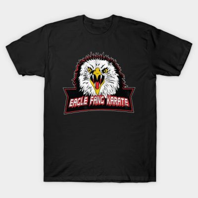 Cobra Kai Eagle Fang Karate Vintage Style T-Shirt Official Cobra Kai Merch