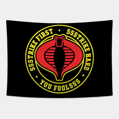 Cobra Kai Mander Tapestry Official Cobra Kai Merch