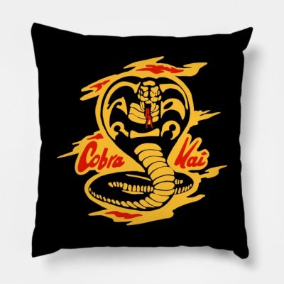 Cobra Kai Throw Pillow Official Cobra Kai Merch