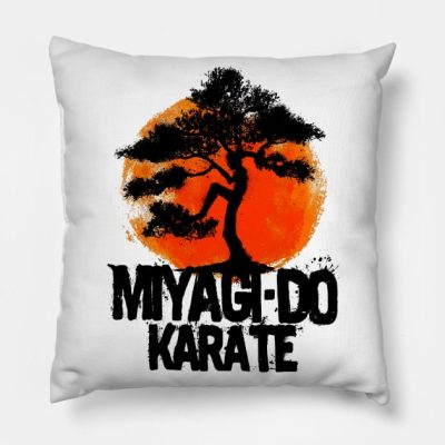 Cobra Kia Miyagi Do Karate Throw Pillow Official Cobra Kai Merch