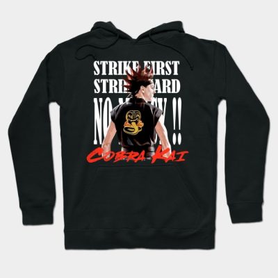 Hawk Cobra Kai Black Hoodie Official Cobra Kai Merch