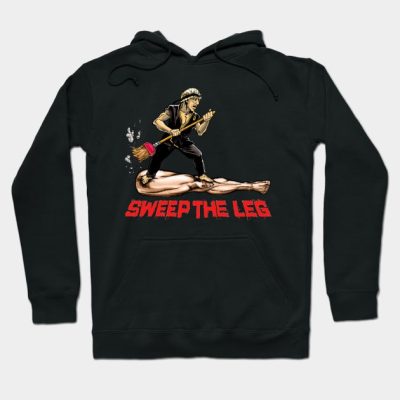 Cobra Kai Says Sweep The Leg Hoodie Official Cobra Kai Merch