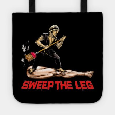 Cobra Kai Says Sweep The Leg Tote Official Cobra Kai Merch