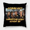 Cobra Kai Vintage Team 84 Throw Pillow Official Cobra Kai Merch