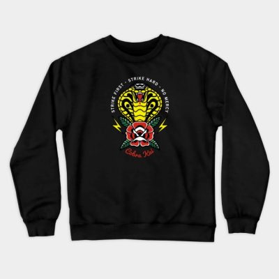 Cobra Kai Tattoo Crewneck Sweatshirt Official Cobra Kai Merch