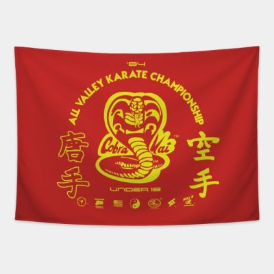 Cobra Kai 2 Tapestry Official Cobra Kai Merch