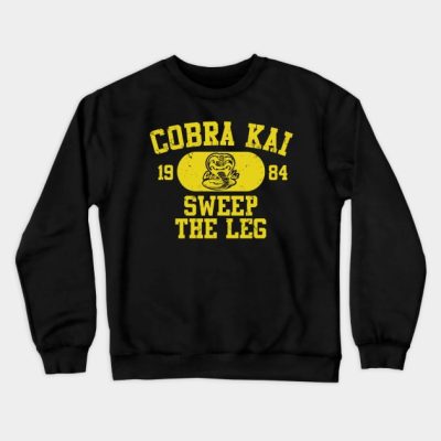 Cobra Kai Vintage Tee Cobra Crewneck Sweatshirt Official Cobra Kai Merch