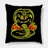 Vintage Cobra Kai Retro 80S Throw Pillow Official Cobra Kai Merch