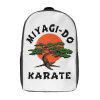 Cobra Kai Crack Backpack Teen Film Large Backpacks Polyester Leisure School Bags Hiking Designer Rucksack 4 - Cobra Kai Merch