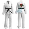 Cobra Kai The Karate Kid John Lawrence Black Suit Daniel LaRusso White Uniform Anime Cosplay Costume 1 - Cobra Kai Merch