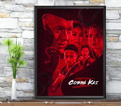 Cobra2BKai2BSeason2B52BPoster2BAction2BMovie2BWall2BArt2BMovie2BPoster YfDSO - Cobra Kai Merch