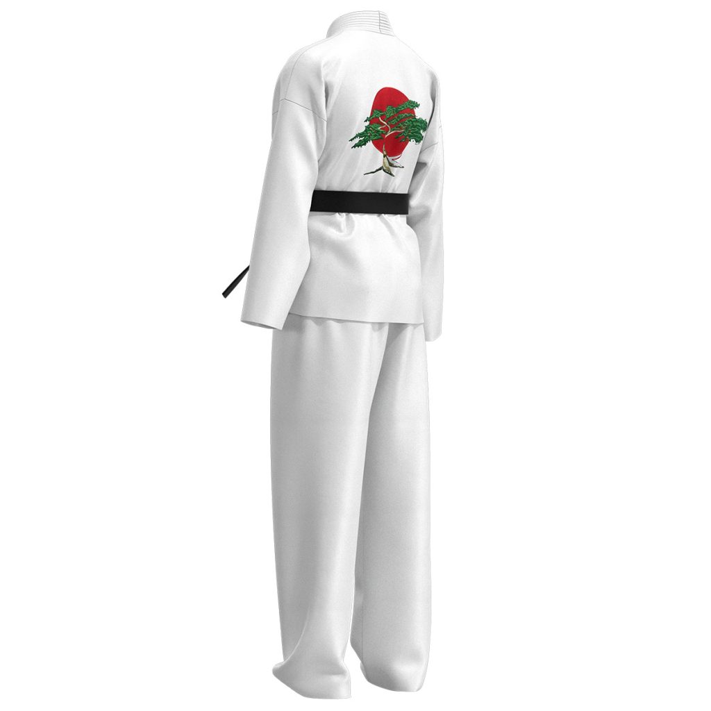 Karate Kid Cobra Kai Costume Kid Female Men Kimono Tory Nichols Daniel LaRusso Cosplay Uniform Headband 4 - Cobra Kai Merch