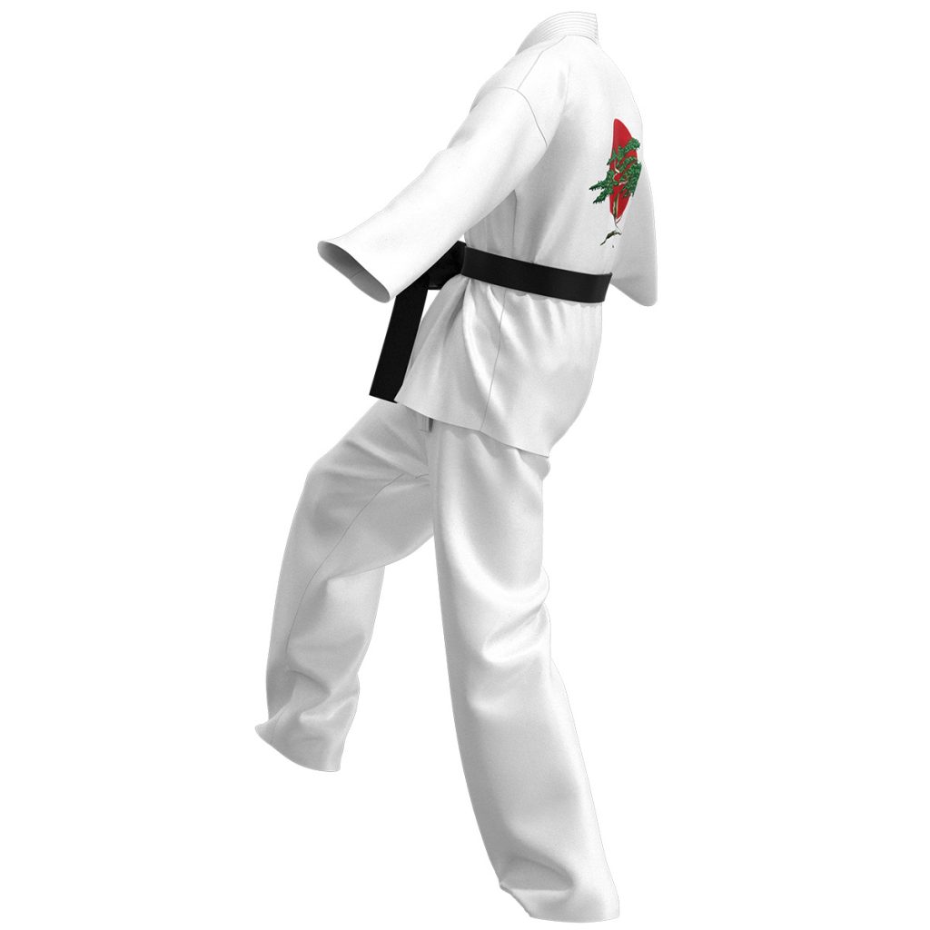 Karate Kid Cobra Kai Costume Kid Female Men Kimono Tory Nichols Daniel LaRusso Cosplay Uniform Headband 5 - Cobra Kai Merch