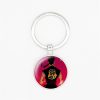 Karate Kid Movie Keychain Cobra Kai Art Photo Glass Cabochon Keyring Car Bag Pendant Keychain Men 2 - Cobra Kai Merch