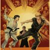 Wall Art Anime FCobra Kai Poster 5D DIY Diamond Painting Rhinestone Pictures Full Round Diamond Embroidery 12 - Cobra Kai Merch