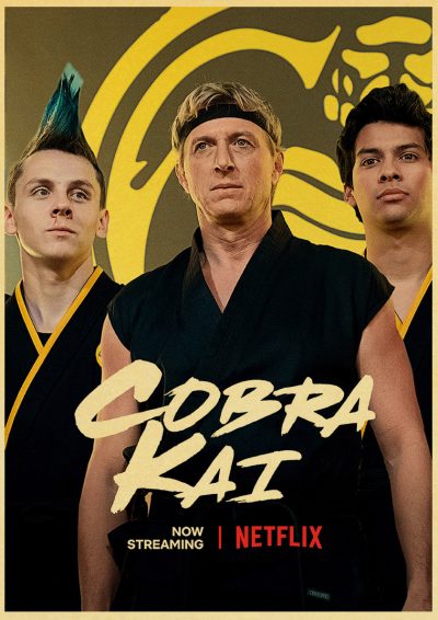 Wall Art Anime FCobra Kai Poster 5D DIY Diamond Painting Rhinestone Pictures Full Round Diamond Embroidery 9 - Cobra Kai Merch