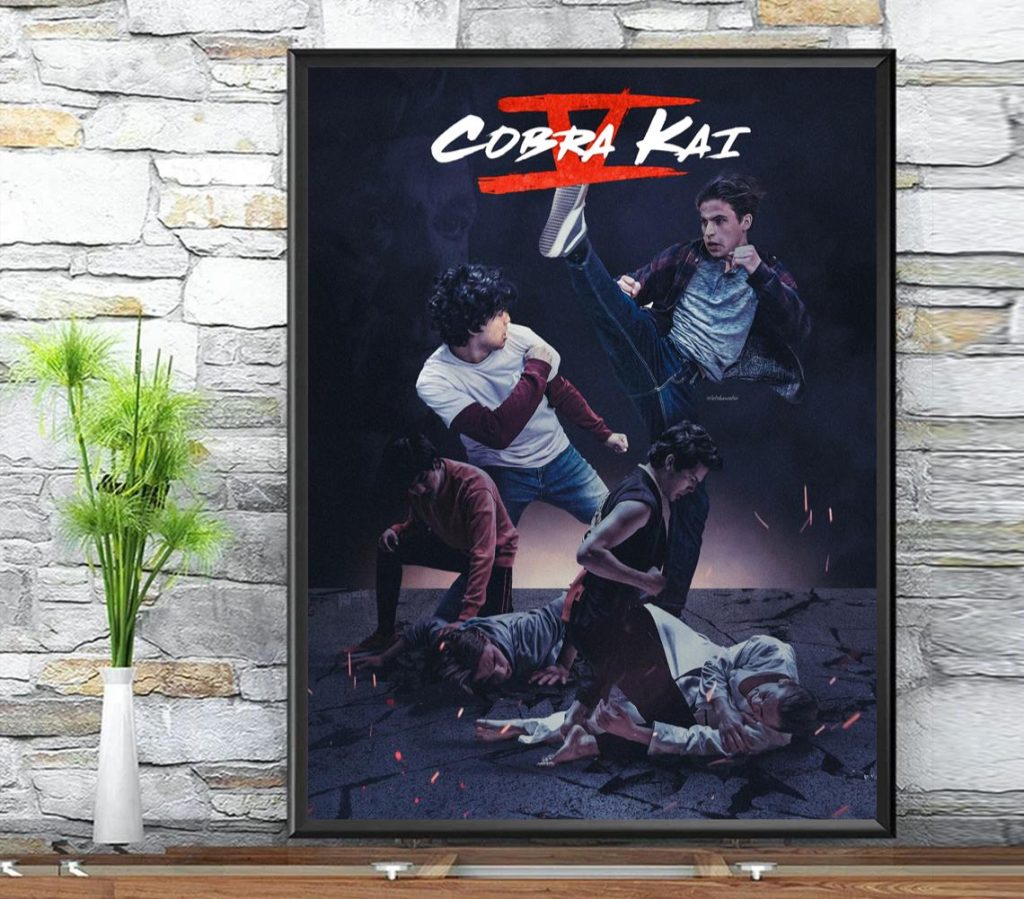 Wall Art Cobra Kai Season 5 Poster Movie Poster 2022 Poster Poster 4SDGy - Cobra Kai Merch