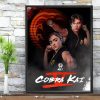 cobra kai season 5 poster vintage wall art decor - Cobra Kai Merch