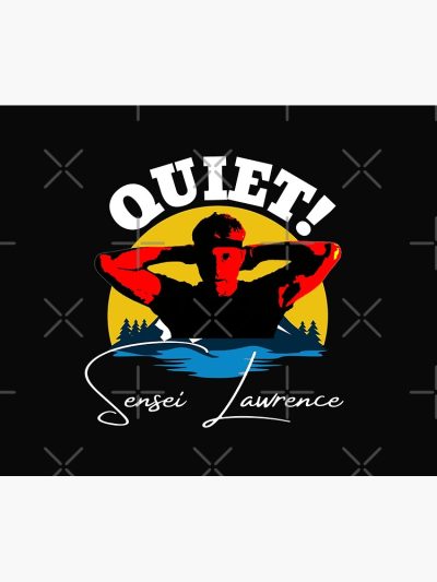 Quiet Cobra Kai Lawrence Tapestry Official Cobra Kai Merch