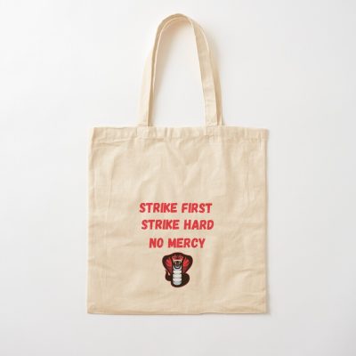 Cobra Kai Quote, Cobra Tote Bag Official Cobra Kai Merch