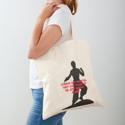 Cobra, Karate, Power Tote Bag Official Cobra Kai Merch