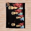 Cobra Kai, Team, Power, No Mercy Throw Blanket Official Cobra Kai Merch