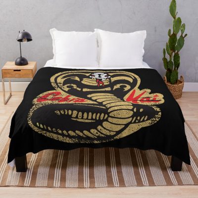 Cobra Kai - Kai Vintage Throw Blanket Official Cobra Kai Merch