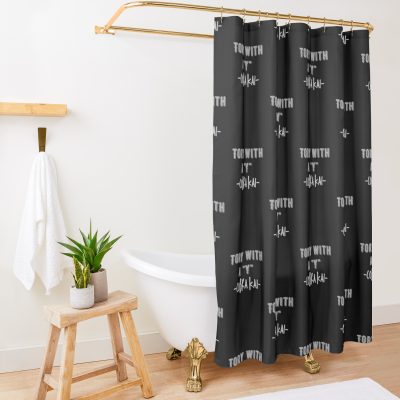 Tory Cobra Kai Shower Curtain Official Cobra Kai Merch