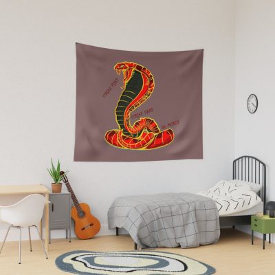 Cobra Strike First Tapestry Official Cobra Kai Merch