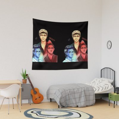 Cobra Kai, Team, Power, No Mercy Tapestry Official Cobra Kai Merch