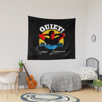 Quiet Cobra Kai Lawrence Tapestry Official Cobra Kai Merch