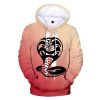 2023 NEW Fashion Casual Popular Cobra Kai 3D Printed Hoodies Men Women Autumn Streetwear Oversized Hooded - Cobra Kai Merch